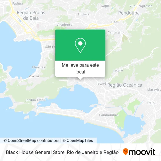 Black House General Store mapa