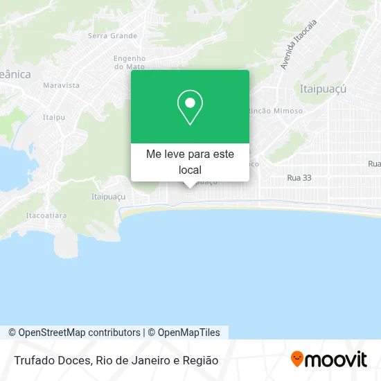 Trufado Doces mapa