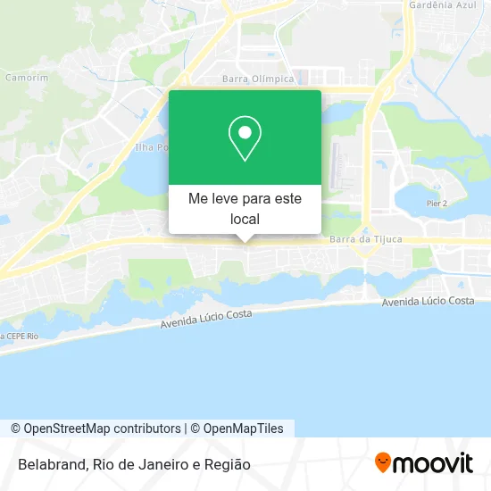 Belabrand mapa