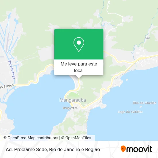 Ad. Proclame Sede mapa