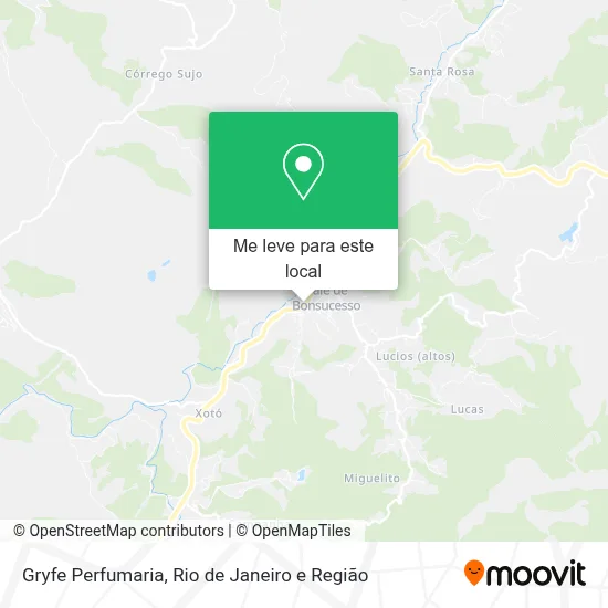 Gryfe Perfumaria mapa