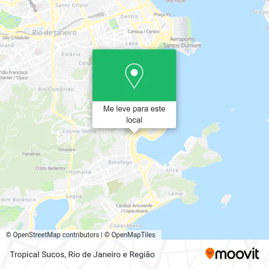 Tropical Sucos mapa