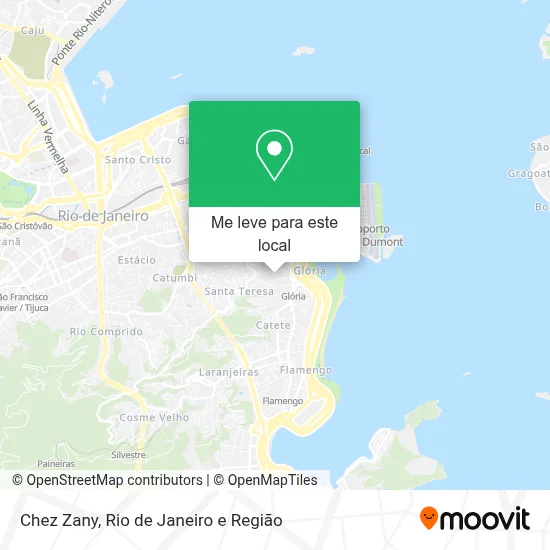 Chez Zany mapa