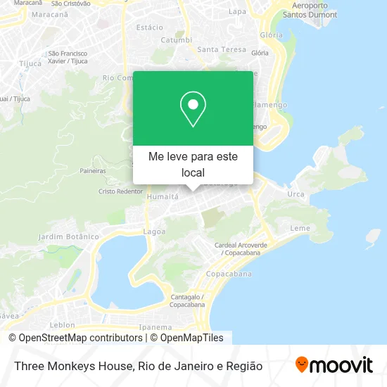 Three Monkeys House mapa