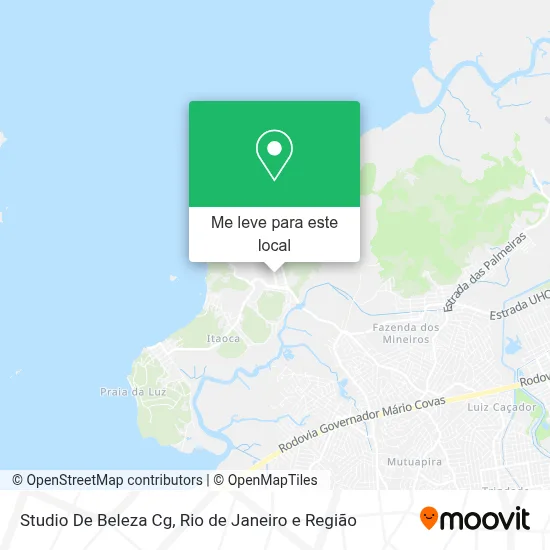 Studio De Beleza Cg mapa