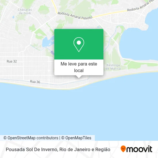 Pousada Sol De Inverno mapa
