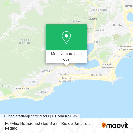Re/Max Nomad Estates Brasil mapa
