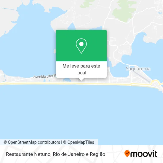 Restaurante Netuno mapa
