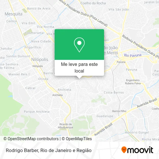 Rodrigo Barber mapa