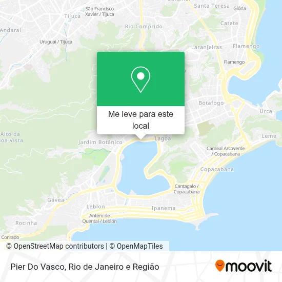 Pier Do Vasco mapa