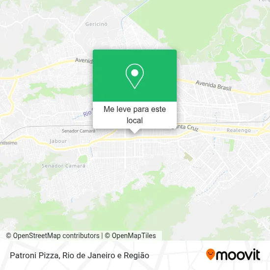 Patroni Pizza mapa
