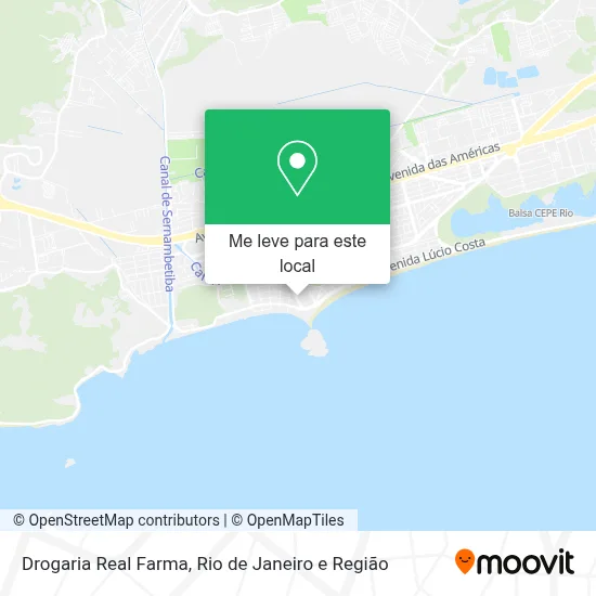Drogaria Real Farma mapa