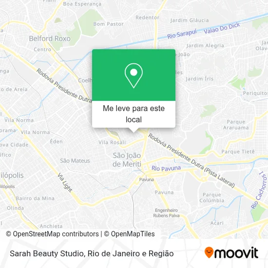 Sarah Beauty Studio mapa