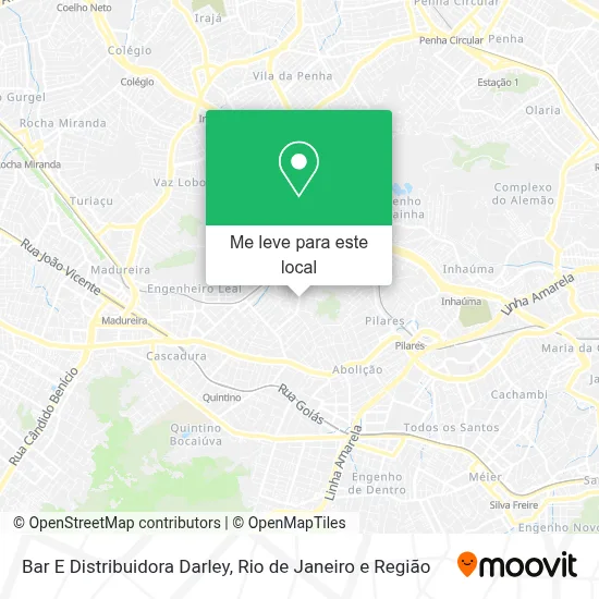 Bar E Distribuidora Darley mapa