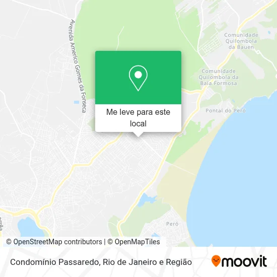 Condomínio Passaredo mapa