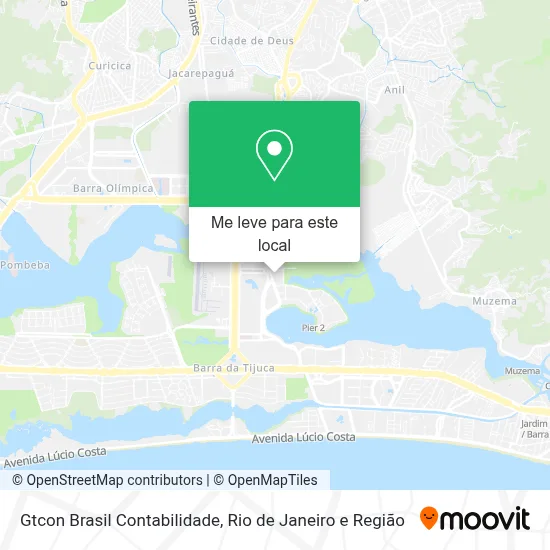 Gtcon Brasil Contabilidade mapa