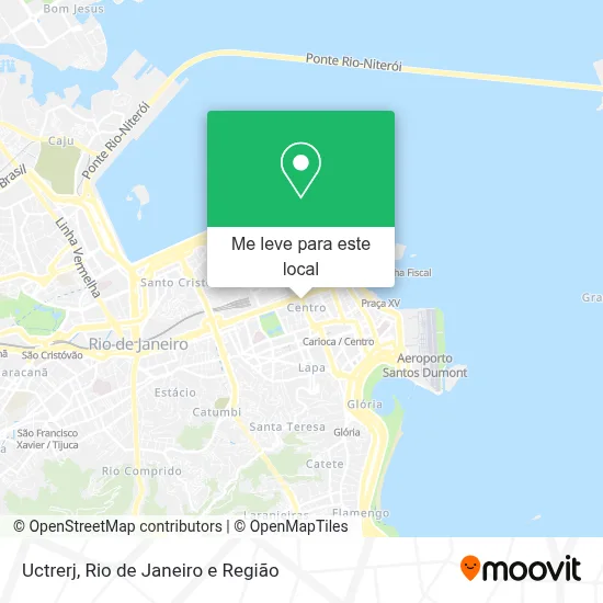 Uctrerj mapa
