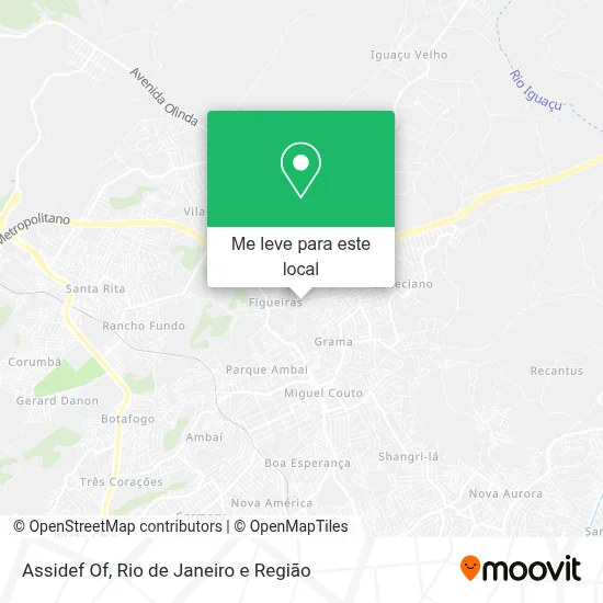 Assidef Of mapa