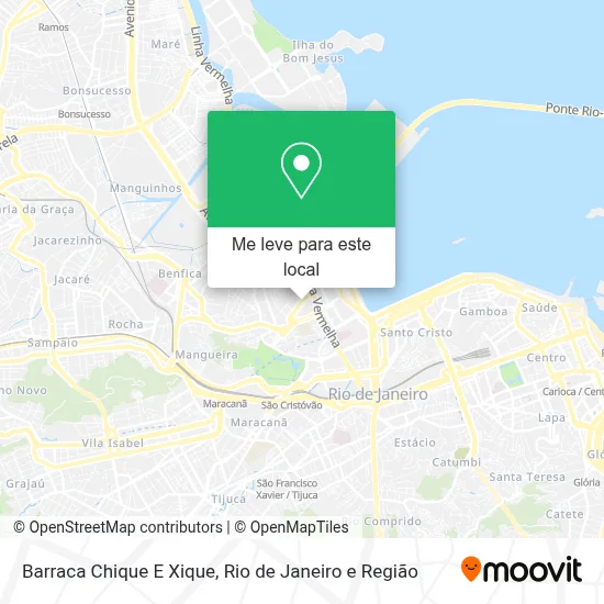 Barraca Chique E Xique mapa