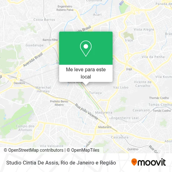 Studio Cintia De Assis mapa