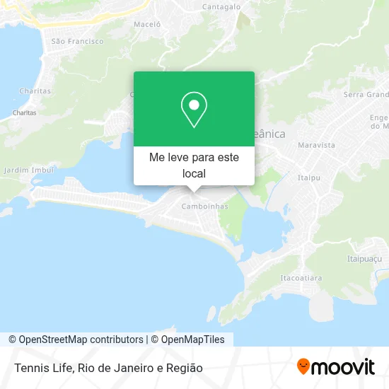 Tennis Life mapa