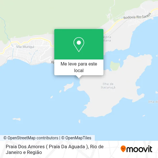 Praia Dos Amores ( Praia Da Aguada ) mapa