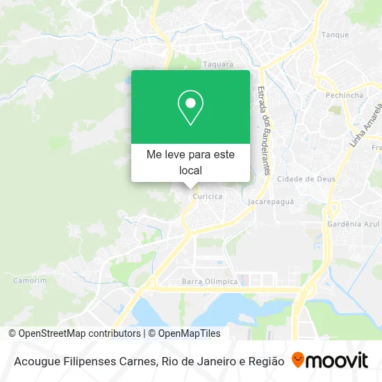 Acougue Filipenses Carnes mapa