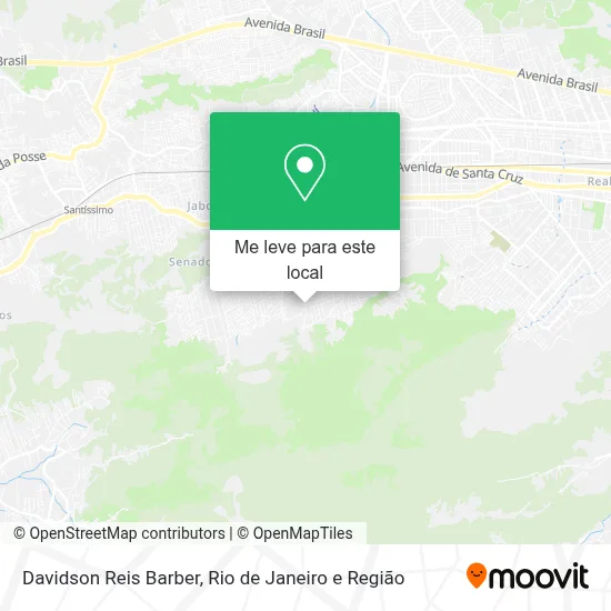 Davidson Reis Barber mapa