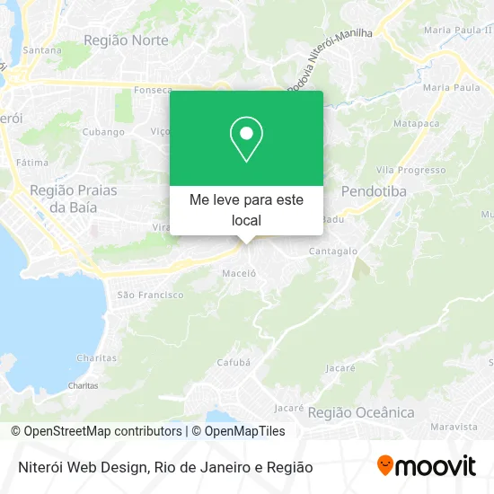Niterói Web Design mapa