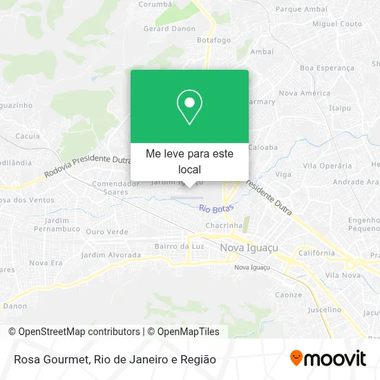 Rosa Gourmet mapa