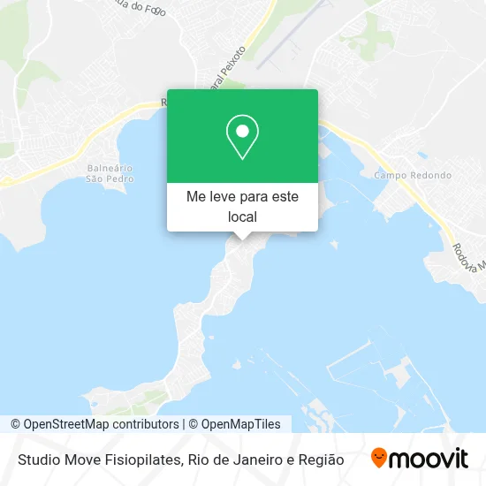 Studio Move Fisiopilates mapa
