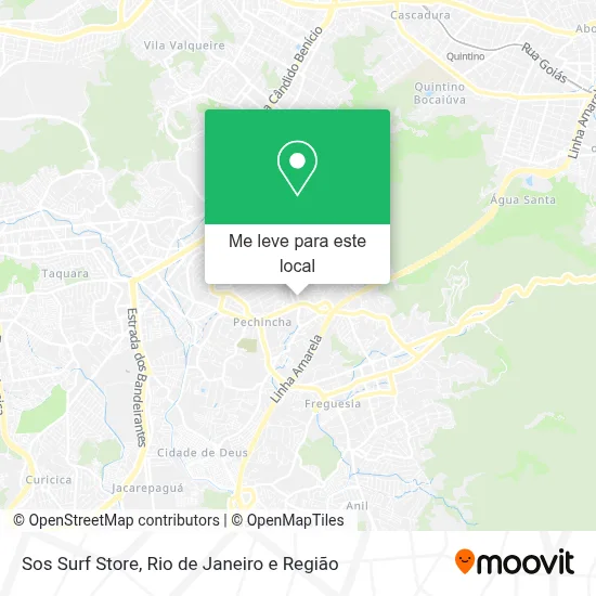 Sos Surf Store mapa