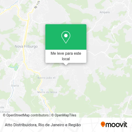Atto Distribuidora mapa