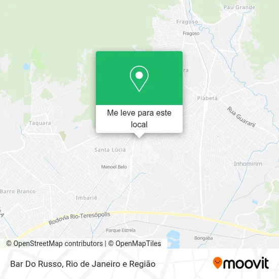 Bar Do Russo mapa