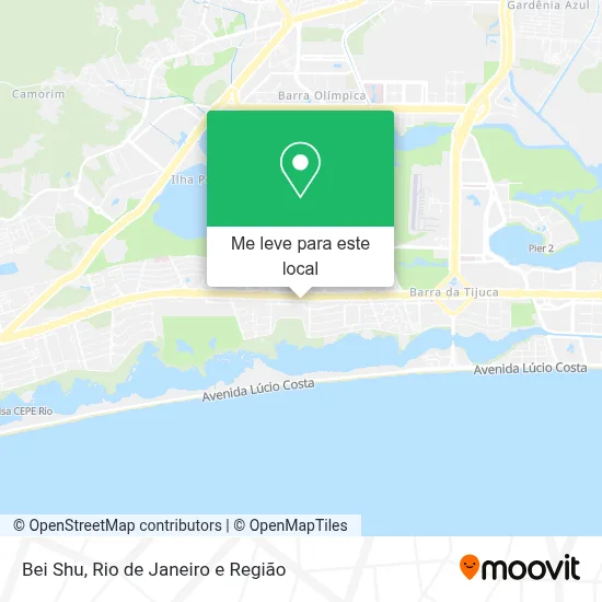 Bei Shu mapa