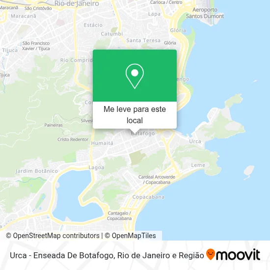 Urca - Enseada De Botafogo mapa