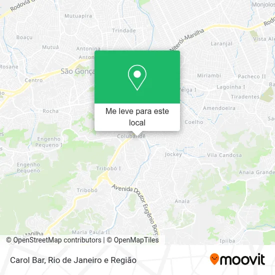 Carol Bar mapa