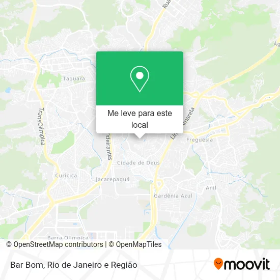 Bar Bom mapa