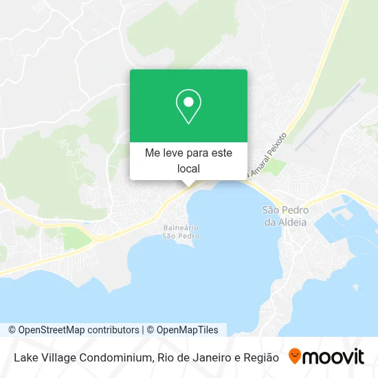 Lake Village Condominium mapa