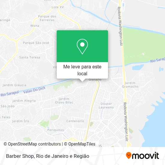 Barber Shop mapa