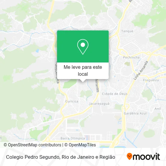 Colegio Pedro Segundo mapa