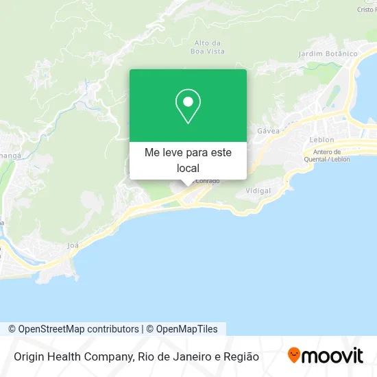 Origin Health Company mapa