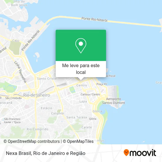Nexa Brasil mapa
