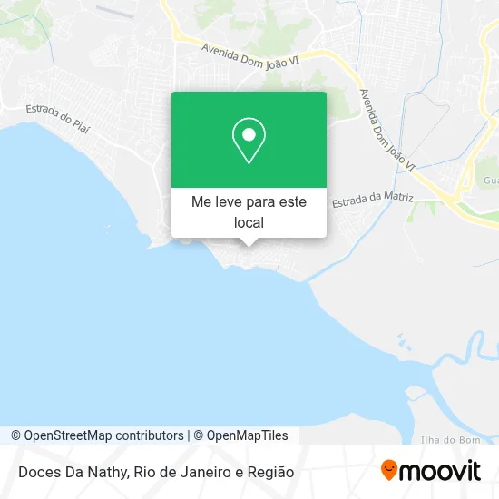 Doces Da Nathy mapa