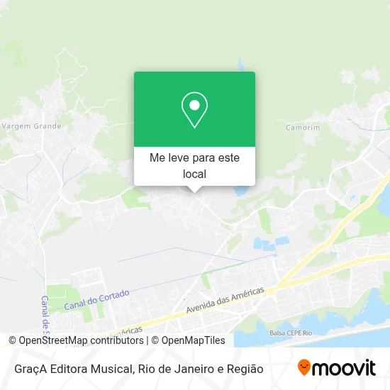 GraçA Editora Musical mapa