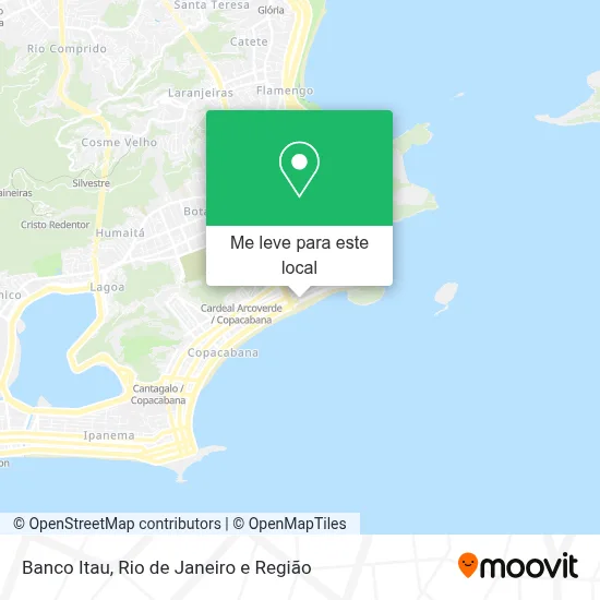 Banco Itau mapa