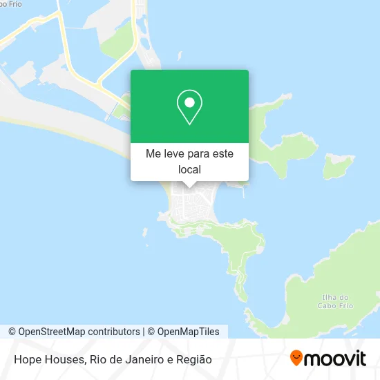 Hope Houses mapa