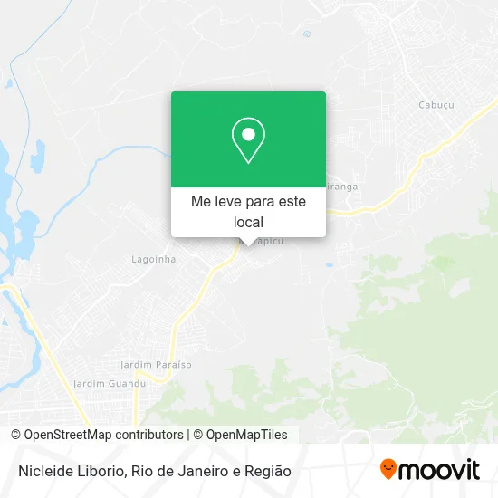 Nicleide Liborio mapa