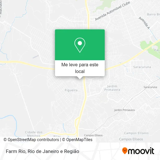 Farm Rio mapa