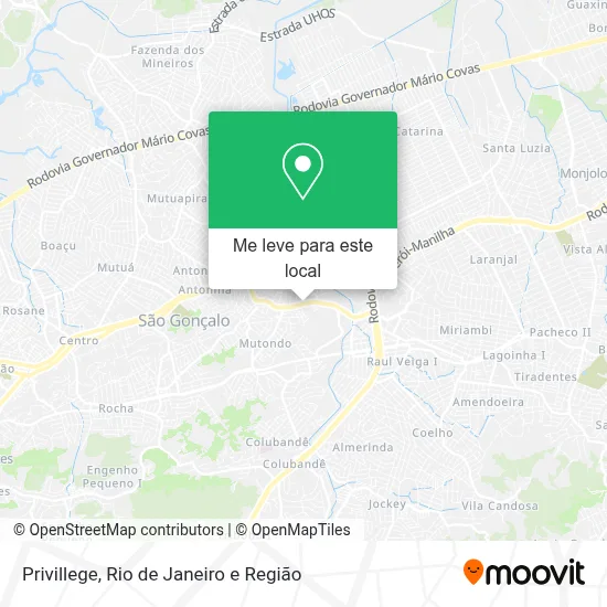 Privillege mapa